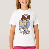 HET JAAR ZONDER SANTA CLAUS™ | Vixen "Oh Deer" T-shirt (Voorkant)