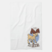 HET JAAR ZONDER SANTA CLAUS™ | Vixen "Oh Deer" Theedoek (Verticaal)