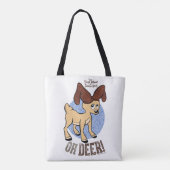 HET JAAR ZONDER SANTA CLAUS™ | Vixen "Oh Deer" Tote Bag (Achterkant)