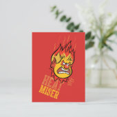 HET JAAR ZONDER SANTA CLAUS™ WARMTE Miser Fuming Briefkaart (Staand voorkant)