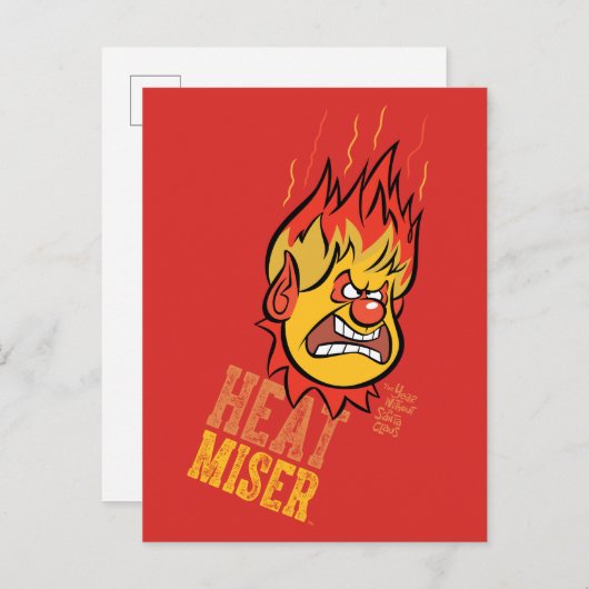HET JAAR ZONDER SANTA CLAUS™ WARMTE Miser Fuming Briefkaart (Voorkant / Achterkant)