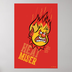 HET JAAR ZONDER SANTA CLAUS™ WARMTE Miser Fuming Poster