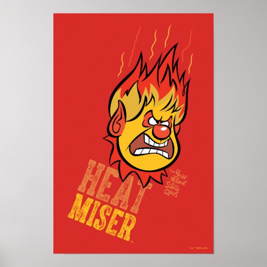 HET JAAR ZONDER SANTA CLAUS™ WARMTE Miser Fuming Poster (Voorkant)