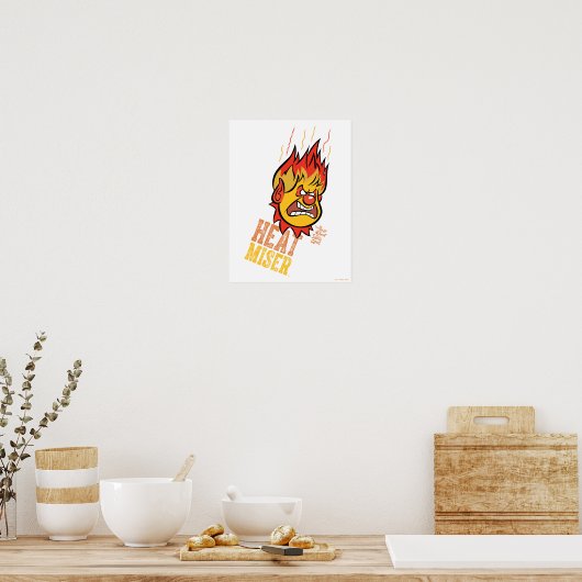 HET JAAR ZONDER SANTA CLAUS™ WARMTE Miser Fuming Poster (Keuken)