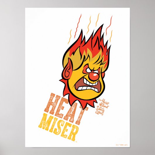 HET JAAR ZONDER SANTA CLAUS™ WARMTE Miser Fuming Poster (Voorkant)