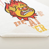 HET JAAR ZONDER SANTA CLAUS™ WARMTE Miser Fuming Sherpa Deken (3/4)