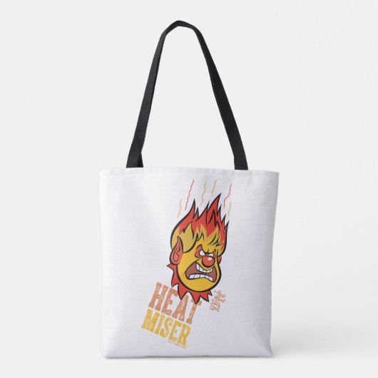 HET JAAR ZONDER SANTA CLAUS™ WARMTE Miser Fuming Tote Bag (Achterkant)