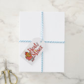 HET JAAR ZONDER SANTA CLAUS™ | Warmtevermiste Cadeaulabel (Met Touw)