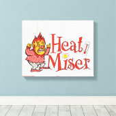 HET JAAR ZONDER SANTA CLAUS™ | Warmtevermiste Canvas Afdruk (Insitu (Houten vloer))