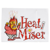 HET JAAR ZONDER SANTA CLAUS™ | Warmtevermiste Groot Cadeauzakje (Achterkant)