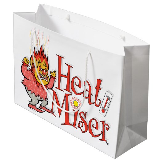 HET JAAR ZONDER SANTA CLAUS™ | Warmtevermiste Groot Cadeauzakje (Achterkant Gekanteld)