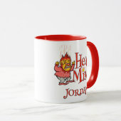 HET JAAR ZONDER SANTA CLAUS™ | Warmtevermiste Mok (Voorkant rechts)