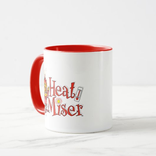 HET JAAR ZONDER SANTA CLAUS™ | Warmtevermiste Mok (Voorkant links)