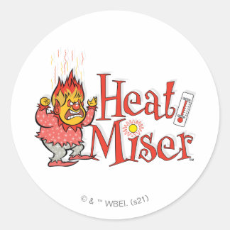HET JAAR ZONDER SANTA CLAUS™ | Warmtevermiste Ronde Sticker