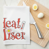 HET JAAR ZONDER SANTA CLAUS™ | Warmtevermiste Theedoek (Quarter Fold)