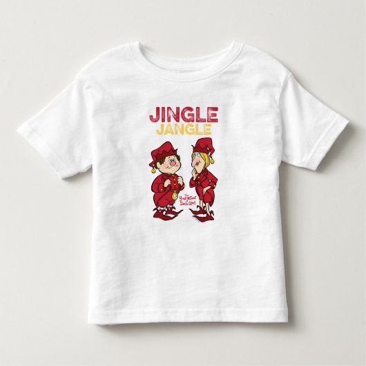 HET JAAR ZONDER SINTERKLAAS™ | Jingle & Jangle Kinder Shirts (Voorkant)