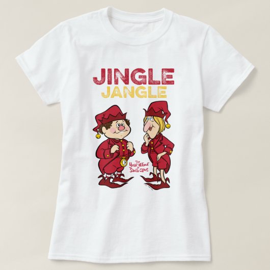 HET JAAR ZONDER SINTERKLAAS™ | Jingle & Jangle T-shirt (Design voorkant)