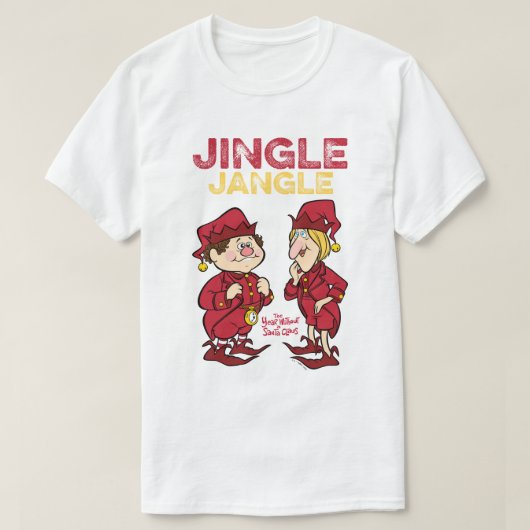 HET JAAR ZONDER SINTERKLAAS™ | Jingle & Jangle T-shirt (Design voorkant)