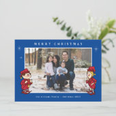 HET JAAR ZONDER SINTERKLAAS™ PRETTIGE FEESTDAGEN | FEESTDAGENKAART (Staand voorkant)