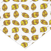 Het jaartal laat het gele lederpatroon op om het e korte tafelloper (Hoek)