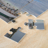 Het jacht in Annapolis. Legpuzzel (Zijkant)