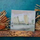 Het jacht Racing on the Solent, eerder toegewezen Fotoplaat (Zijkant)