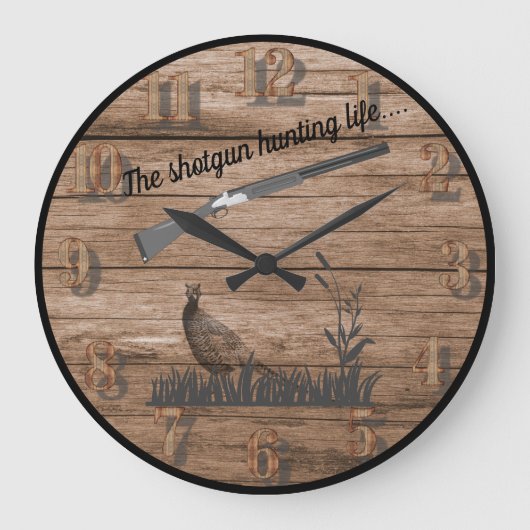 Het jachtleven van de springboer in Grassy Meadow Grote Klok (Voorkant)