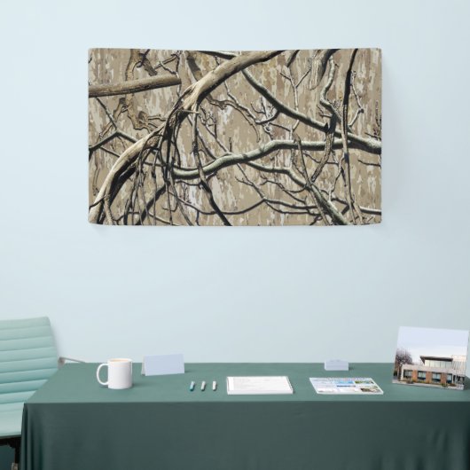 Het jachtpatroon van Camouflage 5 Spandoek (Beurs)