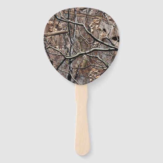 Het jachtpatroon van Camouflage 8 Handwaaier (Voorkant)