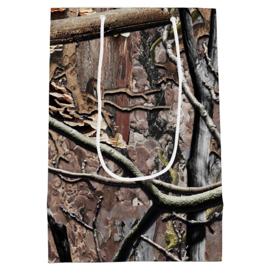 Het jachtpatroon van Camouflage 8 Medium Cadeauzakje (Achterkant)