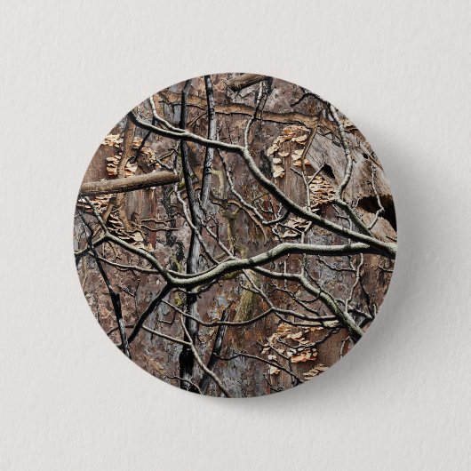 Het jachtpatroon van Camouflage 8 Ronde Button 5,7 Cm (Voorkant)