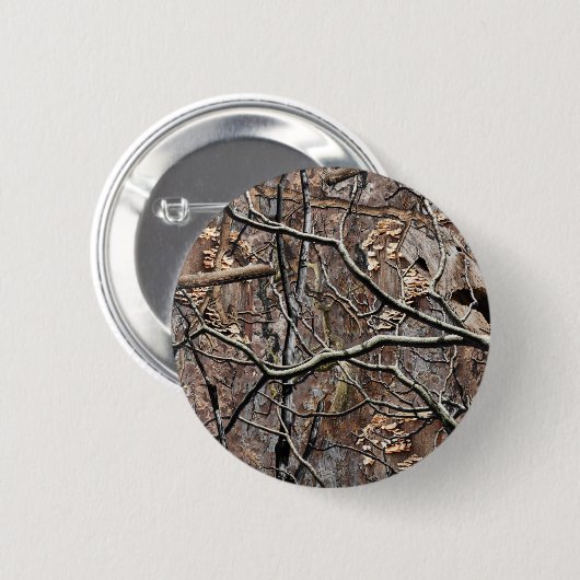 Het jachtpatroon van Camouflage 8 Ronde Button 5,7 Cm (Voorkant /achterkant)