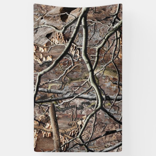 Het jachtpatroon van Camouflage 8 Spandoek (Verticaal)