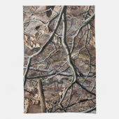 Het jachtpatroon van Camouflage 8 Theedoek (Verticaal)