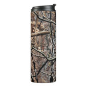 Het jachtpatroon van Camouflage 8 Thermosbeker (Gedraaid links)