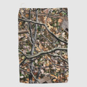 Het jachtpatroon van Camouflage 9 Golfhanddoek (Voorkant)