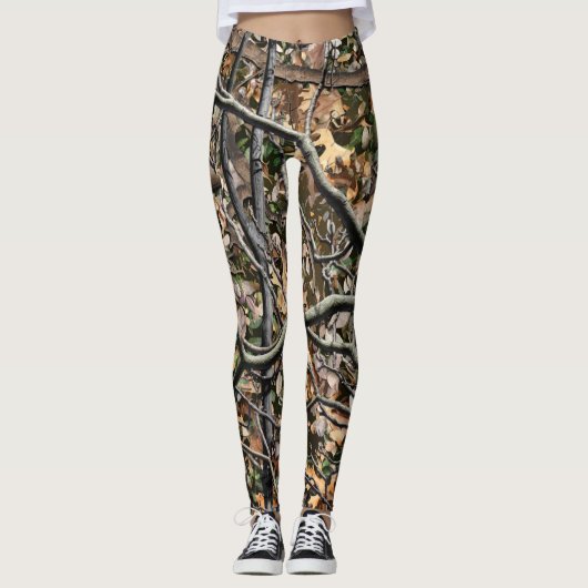 Het jachtpatroon van Camouflage 9 Leggings (Voorkant)