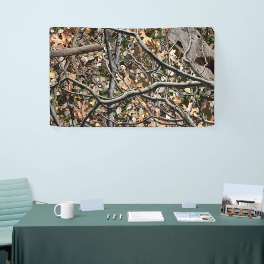 Het jachtpatroon van Camouflage 9 Spandoek (Beurs)