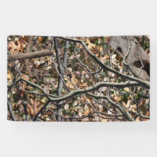 Het jachtpatroon van Camouflage 9 Spandoek (Horizontaal)