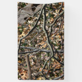 Het jachtpatroon van Camouflage 9 Spandoek (Verticaal)