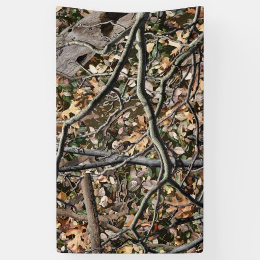 Het jachtpatroon van Camouflage 9 Spandoek (Verticaal)