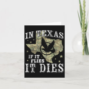 Het jachtseizoen van Texas Dove - It Flies It Dies Kaart