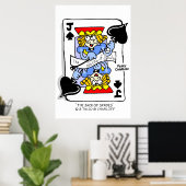 Het Jack of Spades Poster (Thuiskantoor)
