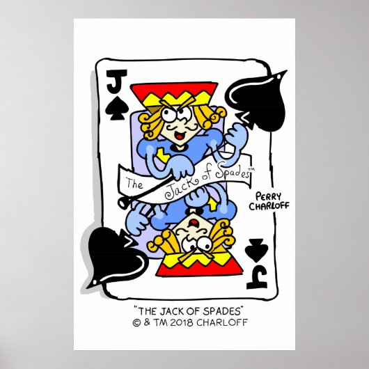 Het Jack of Spades Poster (Voorkant)