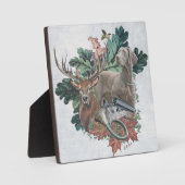 Het jagen met een Weimaraner, "Gray Ghost" Fotoplaat (Voorkant)