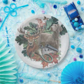 Het jagen met een Weimaraner, "Gray Ghost" Papieren Bordje (Feest)