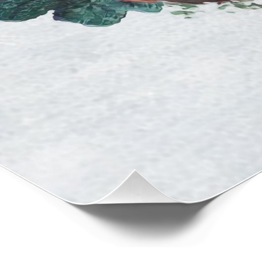 Het jagen met een Weimaraner, "Gray Ghost" Perfect Poster (Hoek)