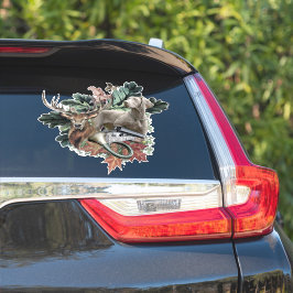 Het jagen met een Weimaraner, "Gray Ghost" Sticker