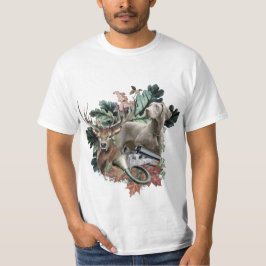 Het jagen met een Weimaraner, "Gray Ghost" T-shirt