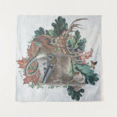 Het jagen met een Weimaraner, "Gray Ghost" Wandkleed (Voorkant (horizontaal))